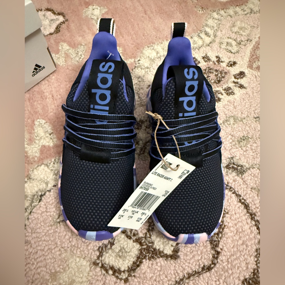 Adidas LITE RACER ADAPT 7.0 SHOES - Size 11 - Picture 2 of 5